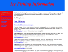 Tablet Screenshot of nationalicefishingassociation.org